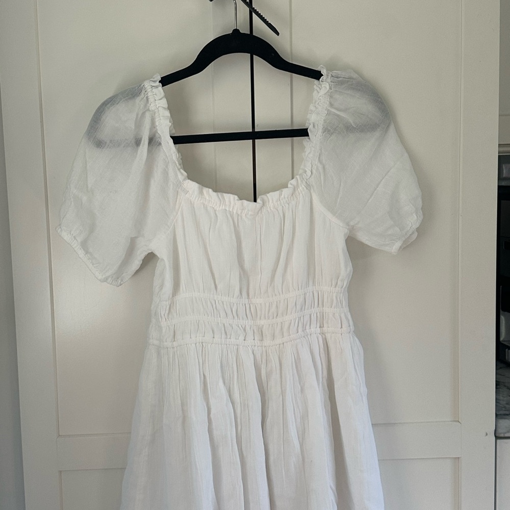 BP White Elastic Waist Garment